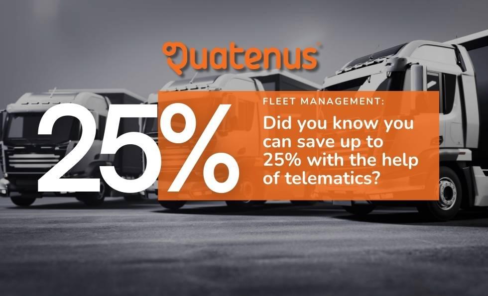 Fleet Management: How Telematics Can Reduce Fuel Costs by Up to 25%
